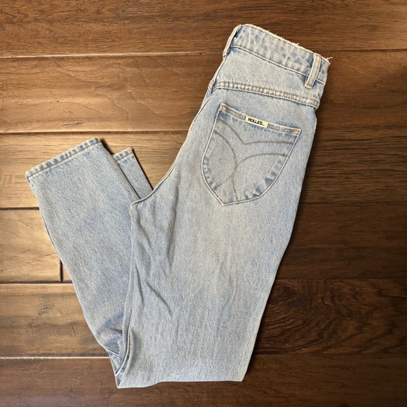 ROLLA’S Dusters High Rise Slim Jeans - Women’s 25 - Picture 6 of 10